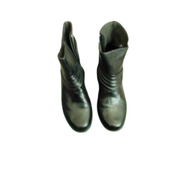 Clarks Size 9M Bendables Black Ankle Boots W/Box - Picture 2 of 4